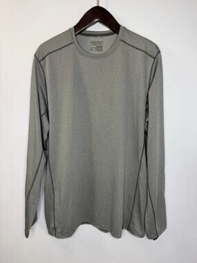 Patagonia Capilene Midweight T Shirt Gray Long Sleeve Base Layer Men's Sz XL